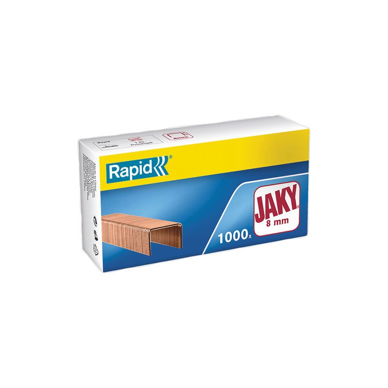 RAPID Boîte de 1000 agrafes JAKY8 RAPID Boîte de 1000 agrafes JAKY8