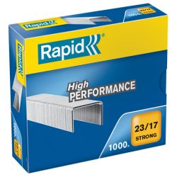 RAPID Agrafes N°23/17 en Boîte de 1000