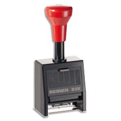 REINER Folioteur 6 chiffres police Bâton REBK6