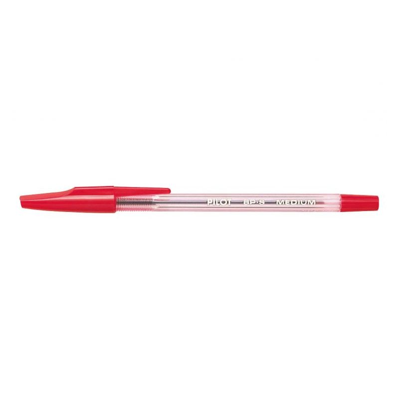PILOT BP-S Stylo à bille rechargeable pointe moyenne encre Rouge PILOT BP-S Stylo à bille rechargeable pointe moyenne encre Rouge