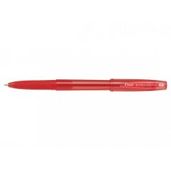 PILOT SUPER GRIP-G Stylo bille pointe fine Encre Rouge