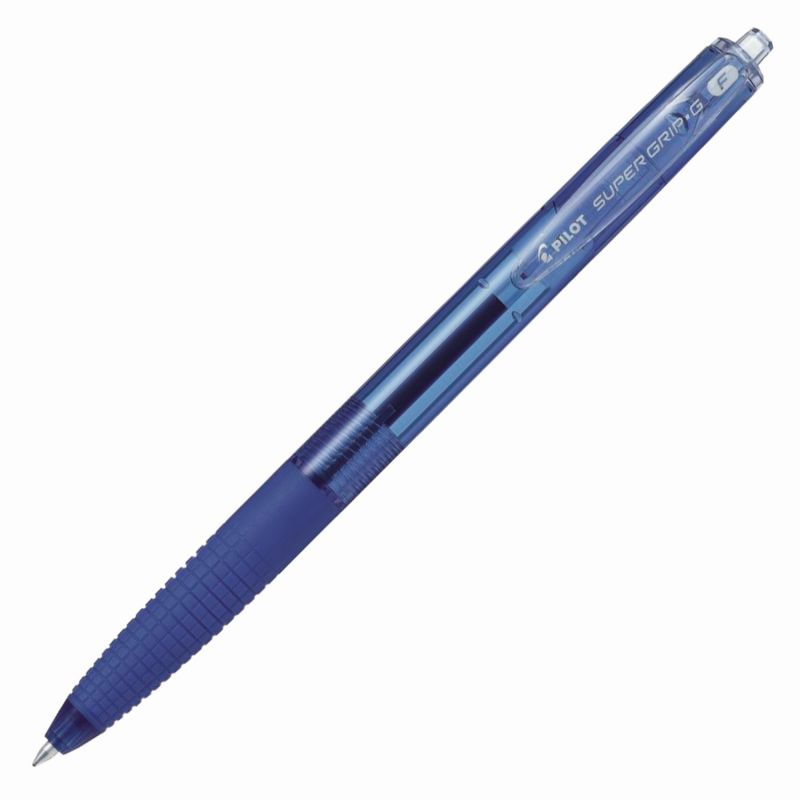 PILOT Stylo bille SUPER GRIP G rétractable pointe fine encre Bleue PILOT Stylo bille SUPER GRIP G rétractable pointe fine encre Bleue