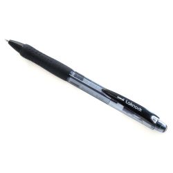 UNI-BALL LAKNOCK Stylo à bille rechargeable pointe moyenne rétractable encre Noire