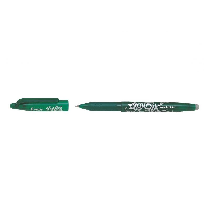 PILOT FRIXION BALL 07 Stylo bille effaçable Pointe Moyenne Encre gel Verte PILOT FRIXION BALL 07 Stylo bille effaçable Pointe Moyenne Encre gel Verte