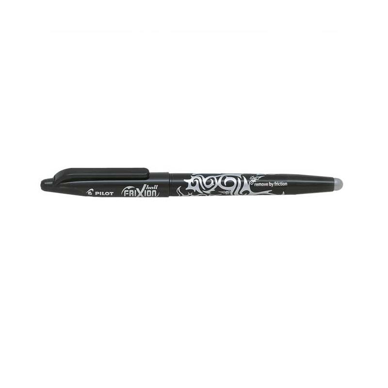 PILOT FRIXION BALL 07 Stylo bille effaçable Encre gel Noire PILOT FRIXION BALL 07 Stylo bille effaçable Encre gel Noire
