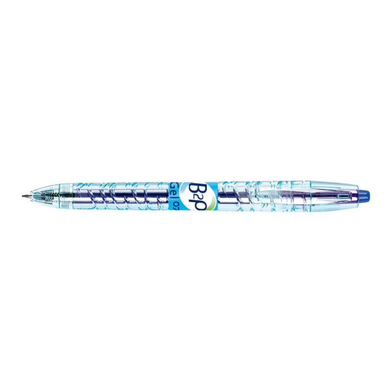 PILOT B2P Stylo bille rétractable pointe moyenne Encre gel Bleue PILOT B2P Stylo bille rétractable pointe moyenne Encre gel Bleue