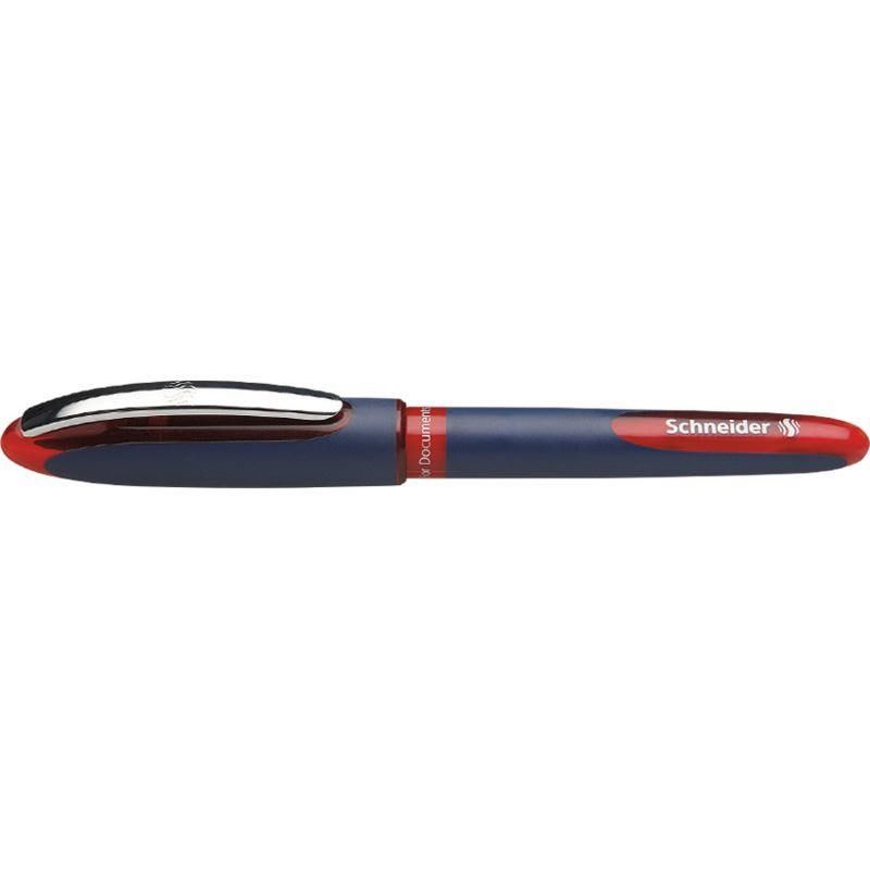 SCHNEIDER ONE BUSINESS Roller avec pointe Ultra Smooth Moyenne Encre Rouge SCHNEIDER ONE BUSINESS Roller avec pointe Ultra Smooth Moyenne Encre Rouge