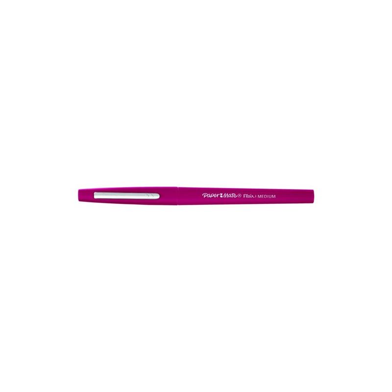 PAPERMATE Stylo feutre Flair Original pointe M Encre Magenta PAPERMATE Stylo feutre Flair Original pointe M Encre Magenta