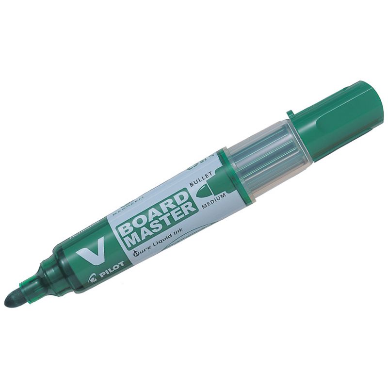 PILOT VBOARD MASTER Marqueur effaçable à sec pointe ogive Encre Verte PILOT VBOARD MASTER Marqueur effaçable à sec pointe ogive Encre Verte
