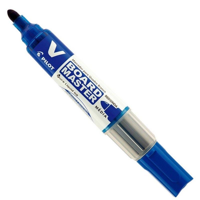 PILOT VBOARD MASTER Marqueur effaçable à sec Pointe ogive Encre bleue PILOT VBOARD MASTER Marqueur effaçable à sec Pointe ogive Encre bleue