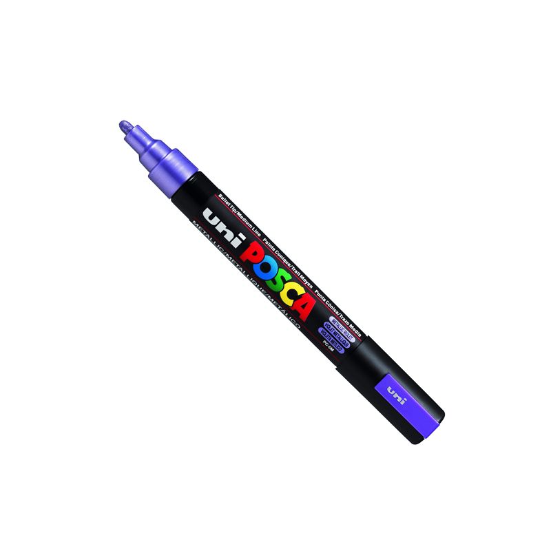UNI POSCA Marqueur Violet Pointe conique moyenne UNI POSCA Marqueur Violet Pointe conique moyenne