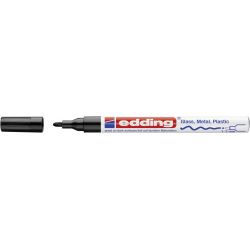 EDDING Marqueur peinture pointe fine Encre permanente laquée Noir