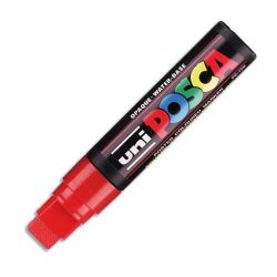 UNI POSCA Marqueur peinture Pointe extra large biseautée Encre base eau Rouge