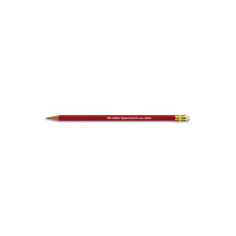 Crayon à papier tête gomme mine HB Crayon à papier tête gomme mine HB