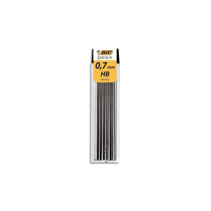 BIC Etui de 12 mines 0.1mm HB BIC Etui de 12 mines 0.1mm HB