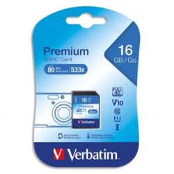 VET CARTE SDHC 16GO CLASS10 49191+REDV