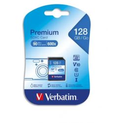 VERBATIM Carte SDXC 128Go Premium Class 10