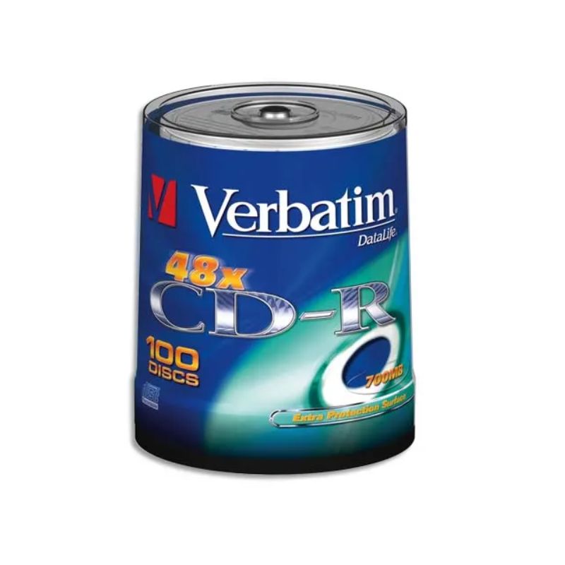 VERBATIM tour de 100 CDR 700MB, 52x VERBATIM tour de 100 CDR 700MB, 52x