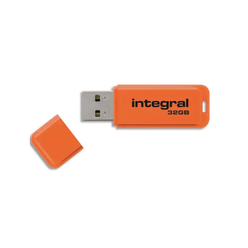 INTEGRAL Clé USB 3.0 Neon 32Go Orange INTEGRAL Clé USB 3.0 Neon 32Go Orange