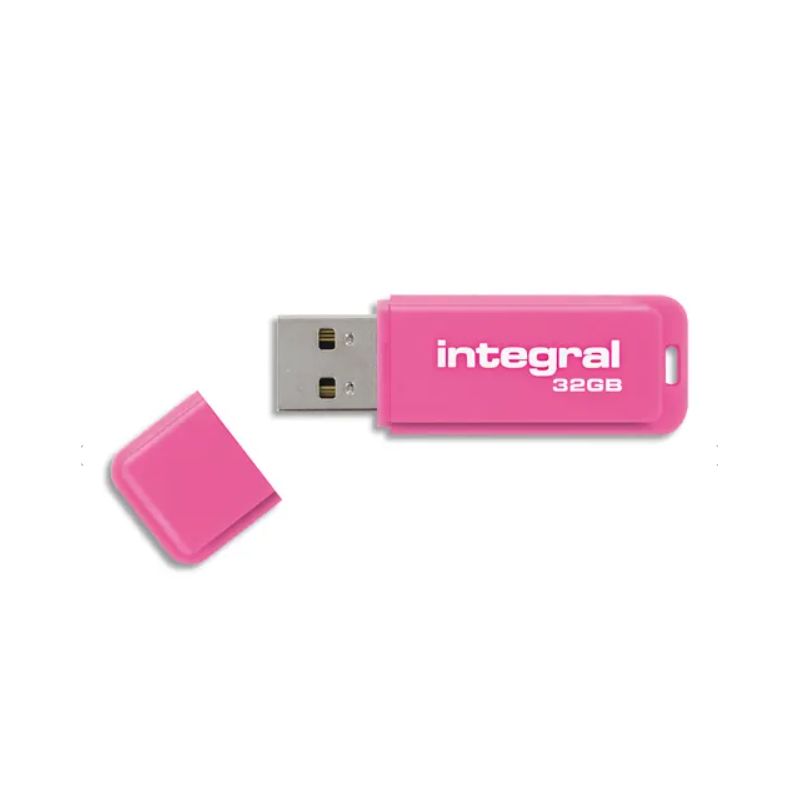 INTEGRAL Clé USB 3.0 Neon 32Go Rose INTEGRAL Clé USB 3.0 Neon 32Go Rose
