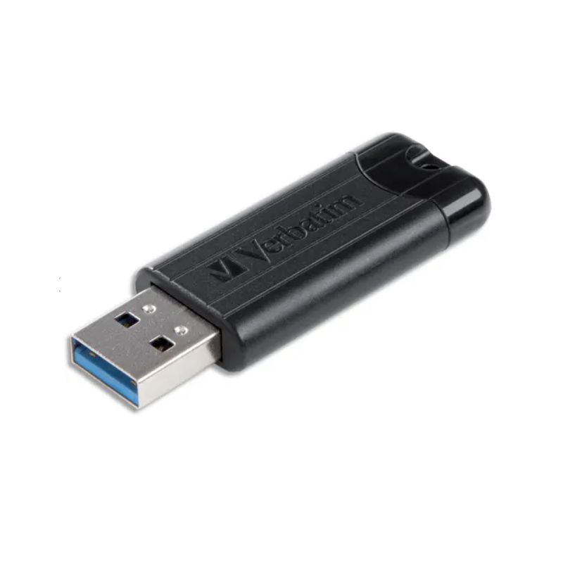 VERBATIM Clé USB 3.0 PINSTRIPE Noire 256Go VERBATIM Clé USB 3.0 PINSTRIPE Noire 256Go
