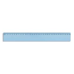 SCHOOLDAY Règle plate 30 cm en plastique incassable