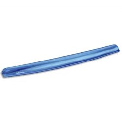 FELLOWES Repose-poignet pour clavier gel crystal Bleu