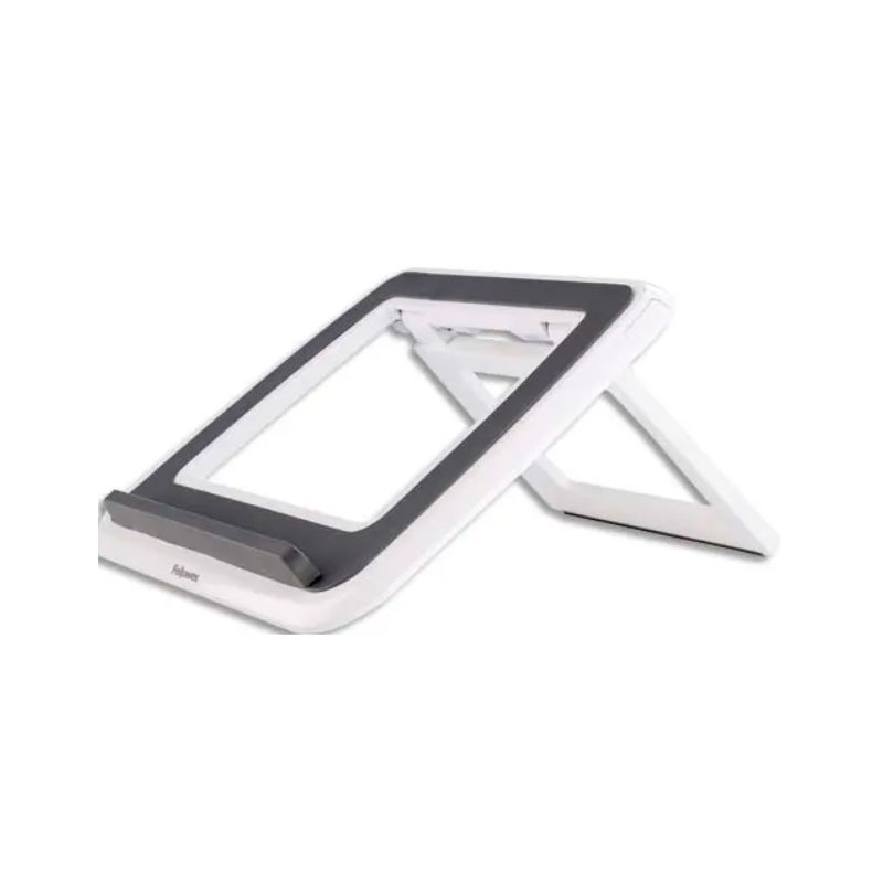 FELLOWES Support ordinateur portable I-spire repliable Blanc FELLOWES Support ordinateur portable I-spire repliable Blanc