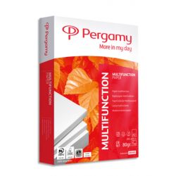 PERGAMY Ramette 500 feuilles papier très Blanc Multifonction A3 80g