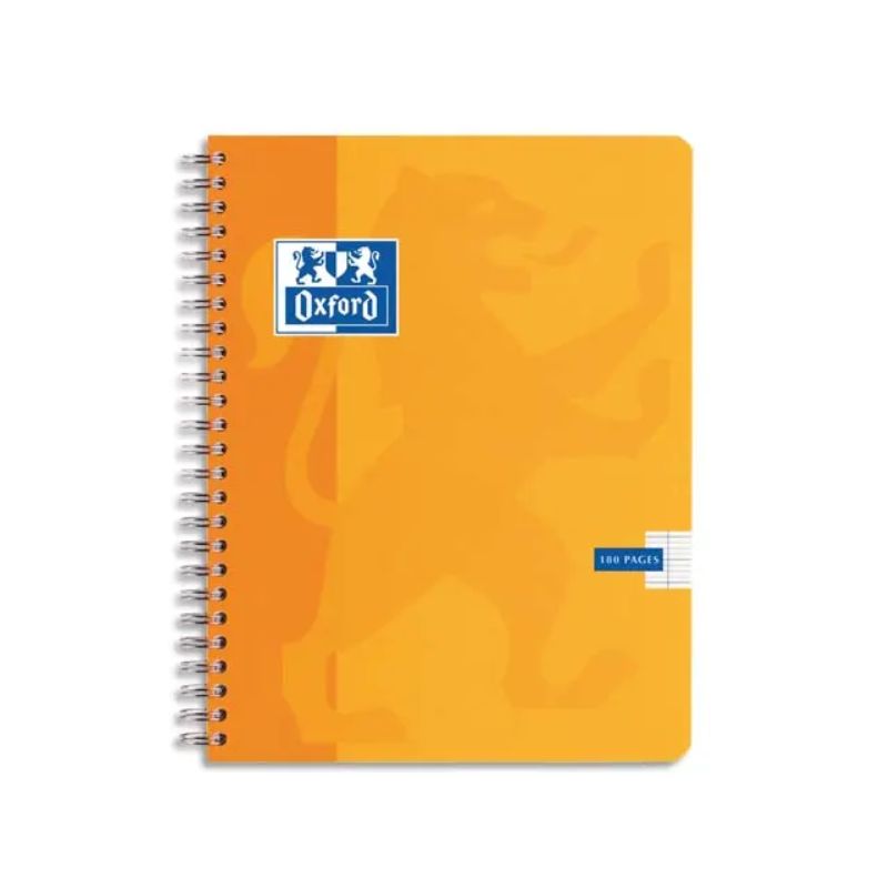OXFORD Cahier COLORLIFE spiralé 180 pages OXFORD Cahier COLORLIFE spiralé 180 pages