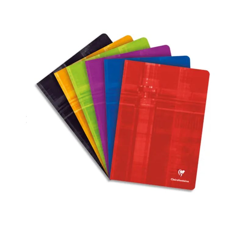 CLAIREFONTAINE Cahier reliure piqûre grand format CLAIREFONTAINE Cahier reliure piqûre grand format