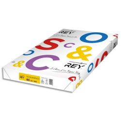 REY Ramette 500 feuilles papier TEXT & GRAPHICS A3 80g Satiné