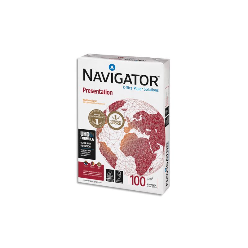 NAVIGATOR Ramette 500 feuilles papier extra Blanc A4 100g NAVIGATOR Ramette 500 feuilles papier extra Blanc A4 100g