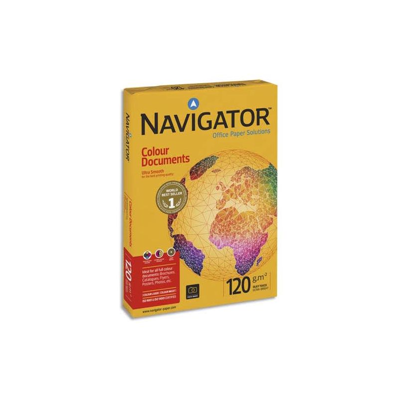 NAVIGATOR Ramette 500 feuilles papier extra Blanc A3 120g NAVIGATOR Ramette 500 feuilles papier extra Blanc A3 120g