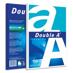 DOUBLE A Ramette 100 feuilles papier extra Blanc PREMIUM A4 80G