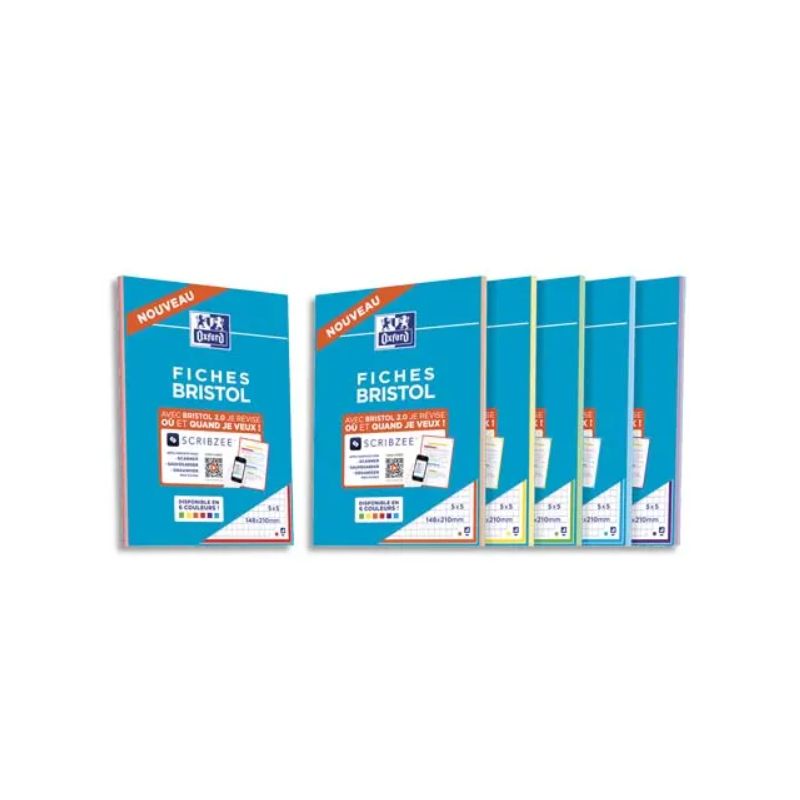 OXFORD Bloc de 30 feuilles BRISTOL OXFORD Bloc de 30 feuilles BRISTOL