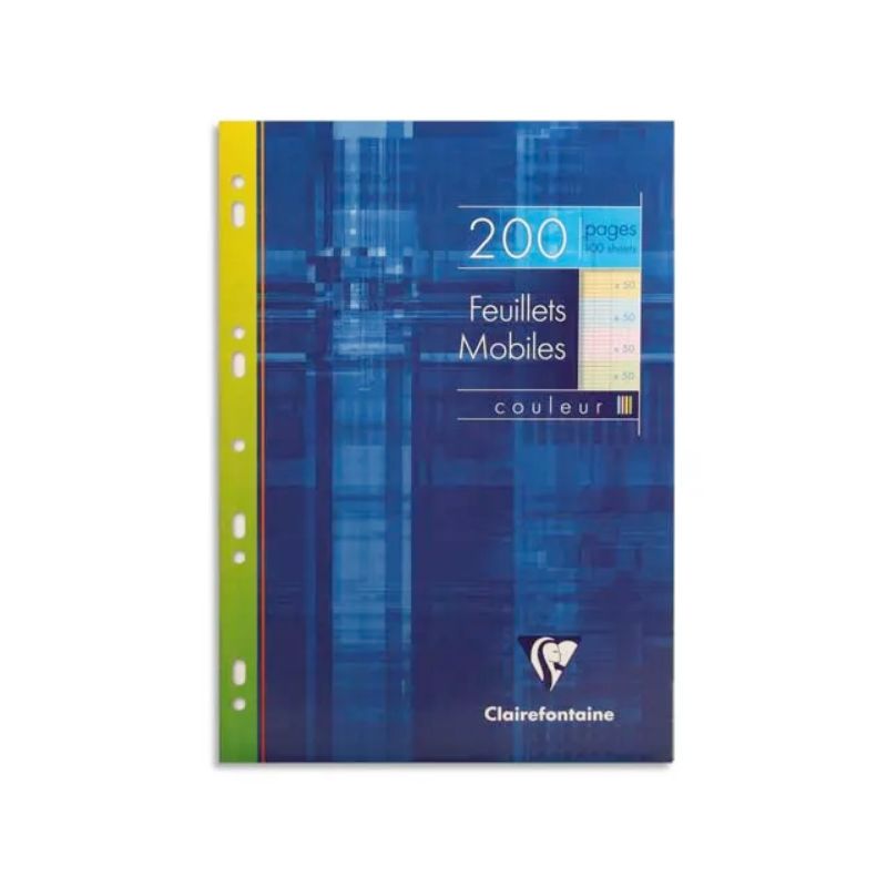 CLAIREFONTAINE Etui 200 copies simples format A4 grands carreaux CLAIREFONTAINE Etui 200 copies simples format A4 grands carreaux