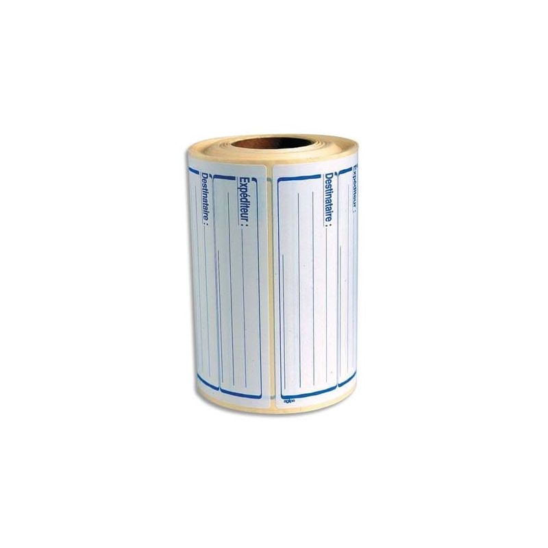 AVERY Rouleau de 500 étiquettes pré imprimées Expéditeur/Destinataire 125x65 mm AVERY Rouleau de 500 étiquettes pré imprimées Expéditeur/Destinataire 125x65 mm