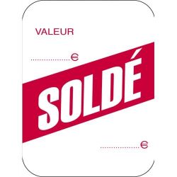 AVERY Boîte de 1000 étiquettes perforées pré imprimées SOLDÉ 49x65mm
