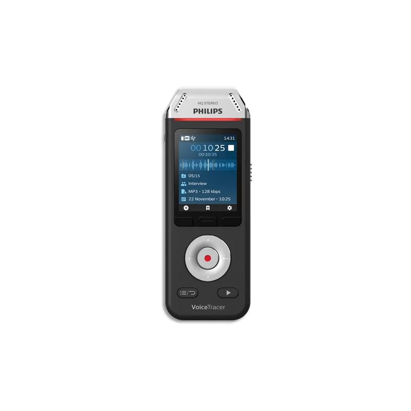 PHILIPS Enregistreur numérique VOICE TRACER NUM DVT2110 8GO DVT2110/00 PHILIPS Enregistreur numérique VOICE TRACER NUM DVT2110 8GO DVT2110/00