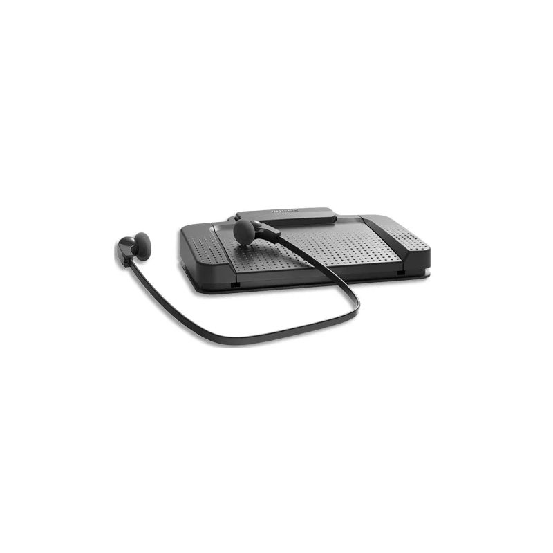 PHILIPS Kit de transcription comprenant pédalier USB, casque et logiciel SpeechExec Pro Transcribe 2ans PHILIPS Kit de transcription comprenant pédalier USB, casque et logiciel SpeechExec Pro Transcribe 2ans