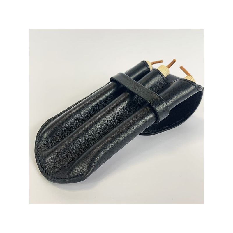 Etui 3 Stylos couleur noir - Atelier de la Forêt Etui 3 Stylos couleur noir - Atelier de la Forêt