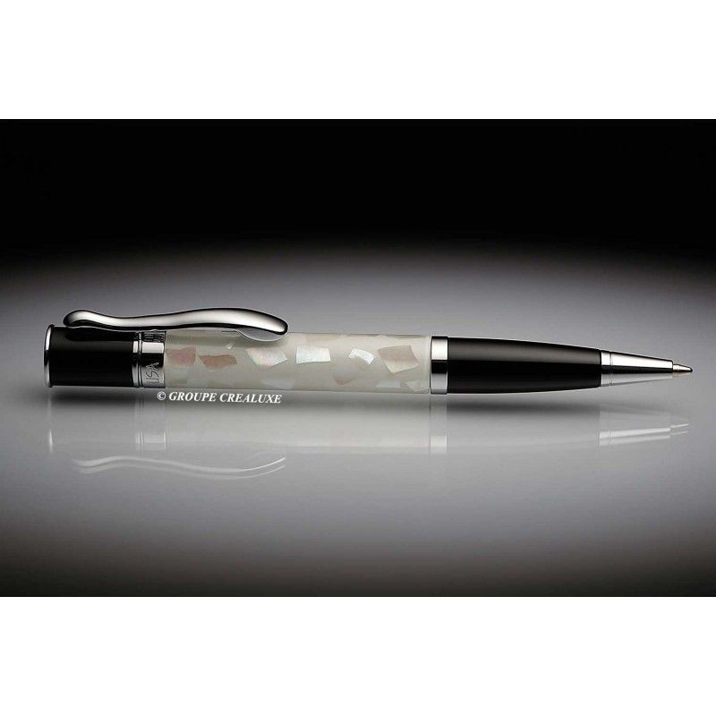 MONTEVERDE - Stylo bille - Mini Jewelria - coquillage - Blanc MONTEVERDE - Stylo bille - Mini Jewelria - coquillage - Blanc