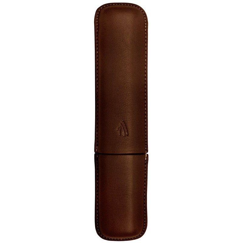 Etui 1 stylo - Riviera - Recife - Chocolat Etui 1 stylo - Riviera - Recife - Chocolat