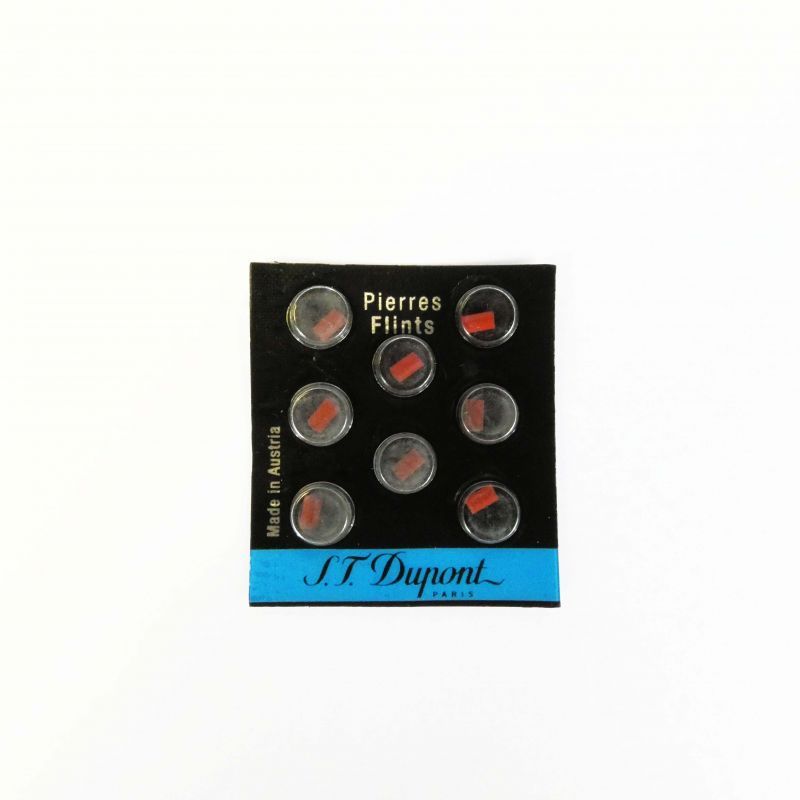 8 Pierres - Briquets Dupont - Rouge 8 Pierres - Briquets Dupont - Rouge
