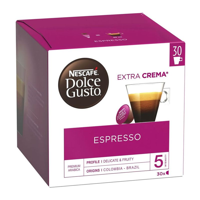 NESCAFE : Dolce Gusto - Capsules de café Expresso NESCAFE : Dolce Gusto - Capsules de café Expresso