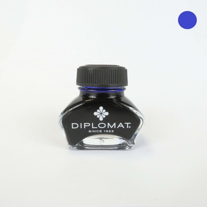 Diplomat - flacon d'encre 30ml - Bleu Diplomat - flacon d'encre 30ml - Bleu