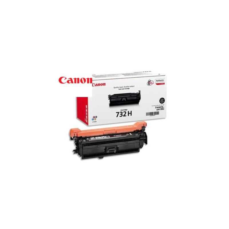 CANON Cartouche Laser Noir Haute capacité 732 HCBK 6264B002 CANON Cartouche Laser Noir Haute capacité 732 HCBK 6264B002