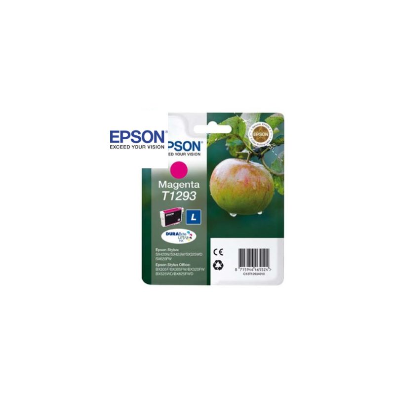 EPSON Cartouche Jet d'encre Magenta C13T12934011 EPSON Cartouche Jet d'encre Magenta C13T12934011
