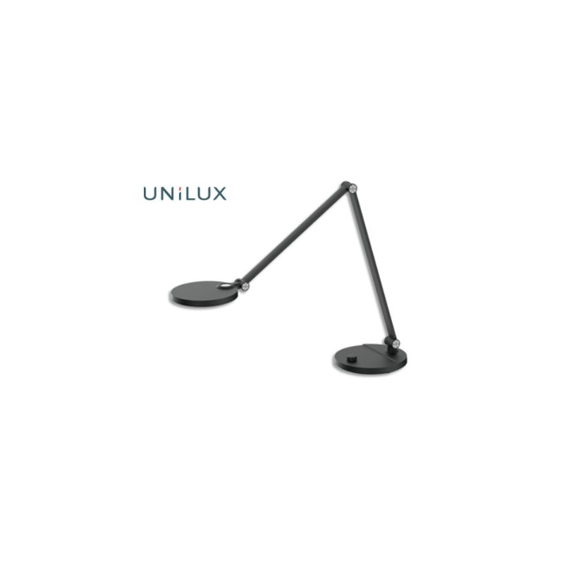 UNILUX Lampe de bureau led Eyecaring Everest noir. Anti-éblouissement. Variateur d'intensité et couleur UNILUX Lampe de bureau led Eyecaring Everest noir. Anti-éblouissement. Variateur d'intensité et couleur